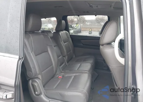 2013 Honda Odyssey Touring/Touring Elite from USA, damaged, VIN 5FNRL5H98DB051672